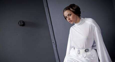 Very attractive american pornstar Allie Haze in cosplay clothing unveiling small tits and masturbating 